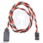 Twisted Servo Extension Cable 24" Male - Female