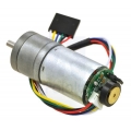 34:1 Metal Gearmotor 25Dx52L mm HP with 48 CPR Encoder