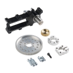 Channel Mount Gearbox Kit - Standard Rotation 3.8:1 Ratio
