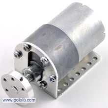 Pololu Universal Aluminum Mounting Hub for 6mm Shaft Pair; 4-40 Holes
