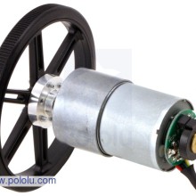Pololu Universal Aluminum Mounting Hub for 6mm Shaft Pair; 4-40 Holes