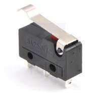 Snap-Action Switch with 15.6mm Bump Lever: 3-Pin, SPDT, 5A