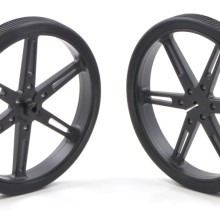 Pololu Wheel 80×10mm Pair - Black