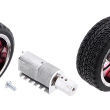 34:1 Metal Gearmotor 25Dx52L mm