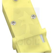 180:1 Mini Plastic Gearmotor 90-Degree 3mm D-Shaft Output
