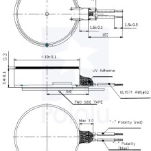 Shaftless Vibration Motor 10x3.4mm
