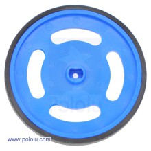 Solarbotics GMPW-LB Blue Wheel