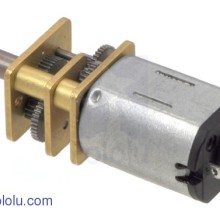 100:1 Micro Metal Gearmotor HP with Extended Motor Shaft