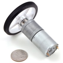 9.7:1 Metal Gearmotor 25Dx48L mm HP with 48 CPR Encoder