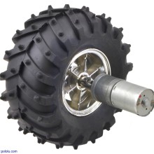 9.7:1 Metal Gearmotor 25Dx48L mm HP with 48 CPR Encoder