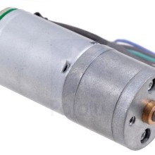 34:1 Metal Gearmotor 25Dx52L mm HP with 48 CPR Encoder