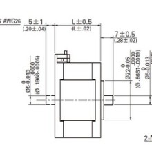Stepper Motor: Bipolar, 200 Steps/Rev, 42×11.6mm, 3.5V, 1 A/Phase