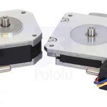 Stepper Motor: Bipolar, 200 Steps/Rev, 42×11.6mm, 3.5V, 1 A/Phase