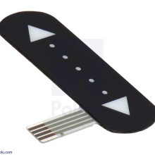 Force-Sensing Linear Potentiometer: 1.4″×0.4″ Strip