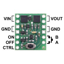 Mini Pushbutton Power Switch with Reverse Voltage Protection, LV