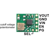 5V Step-Up/Step-Down Voltage Regulator w/ Adjustable Low-Voltage Cutoff S9V11F5S6CMA
