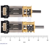 298:1 Micro Metal Gearmotor HPCB 6V