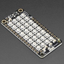 NeoPixel FeatherWing - 4x8 RGB LED Add-on For All Feather Boards