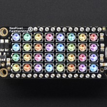 NeoPixel FeatherWing - 4x8 RGB LED Add-on For All Feather Boards