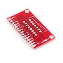 Breakout Board for L298N Full-Bridge Motor Driver
