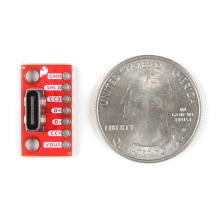 SparkFun USB-C Breakout - Vertical
