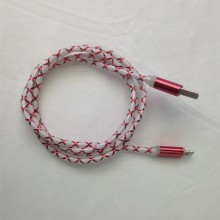 3FT RED-LED Light Micro USB 2.0 