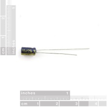 Electrolytic Decoupling Capacitors - 10uF/25V