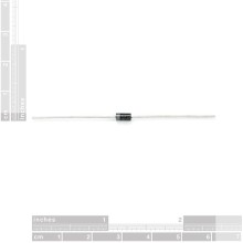 Diode Rectifier - 1A, 50V (1N4001)