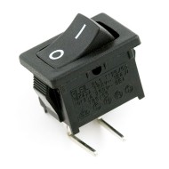 Rocker Switch - SPST right-angle