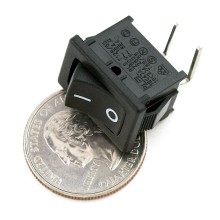 Rocker Switch - SPST right-angle