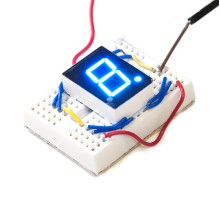 7Segment Blue LED