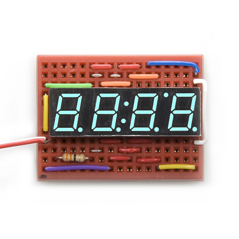 4Digit 7-Segment Display - Blue