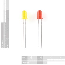 LED - Assorted 10 Red / 10 Yellow 20 pack