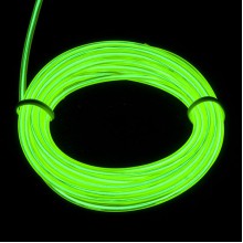 EL Wire - Green 3m