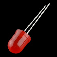 Diffused LED - Red 10mm