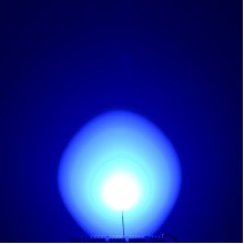 Diffused LED - Blue 10mm