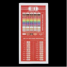 Resistor Kit - 1/4W 500 total