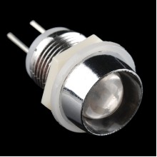 LED Holder - 10mm Chrome Finish
