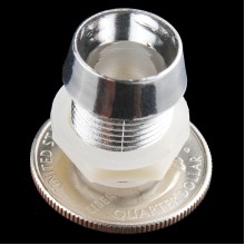 LED Holder - 10mm Chrome Finish