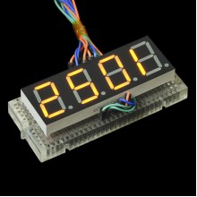 7-Segment Display - 20mm (Yellow)