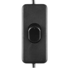 Barrel Jack Power Switch - M-F 3"