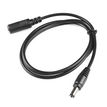 Barrel Jack Extension Cable - M-F 3 ft