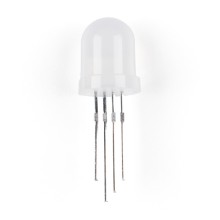 LED - RGB Addressable, PTH, 8mm Diffused (5 Pack)