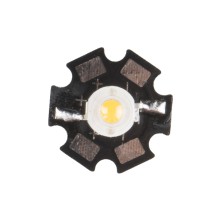 LED - 3W Aluminum PCB (5 Pack, Warm White)
