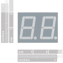 Dual 7-Segment Display - LED (RGB)