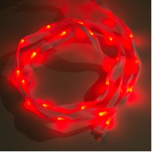 Sewable LED Ribbon - 1m, 25 LEDs (Red)