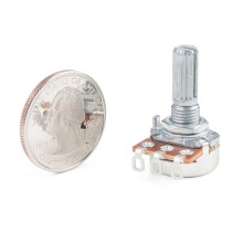 Rotary Potentiometer - 100k Ohm, Linear (Panel Mount)