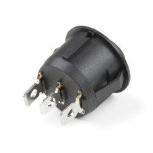 Rocker Switch - On/Off/On (Round)