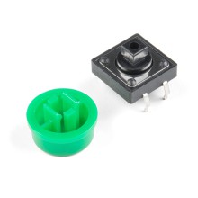 Multicolored Tactile Buttons - 4-Pack