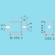 DC 3V Mini Electric Solenoid Valve Normally Closed 